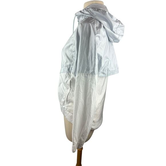 Nike Colorblocked Windrunner Hooded Jacket Pure Platinum White 804947-011 Small - Picture 14 of 16
